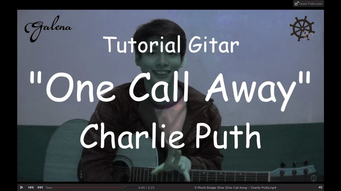 Lirik Lagu Charlie One Call Away Arsia Lirik