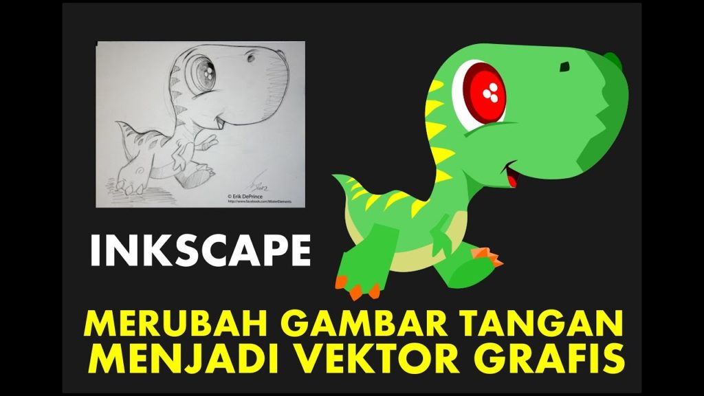 TUTORIA DESAIN GRAFIS INKSCAPE BAHASA INDONESIA – CARA TRACE GAMBAR ...