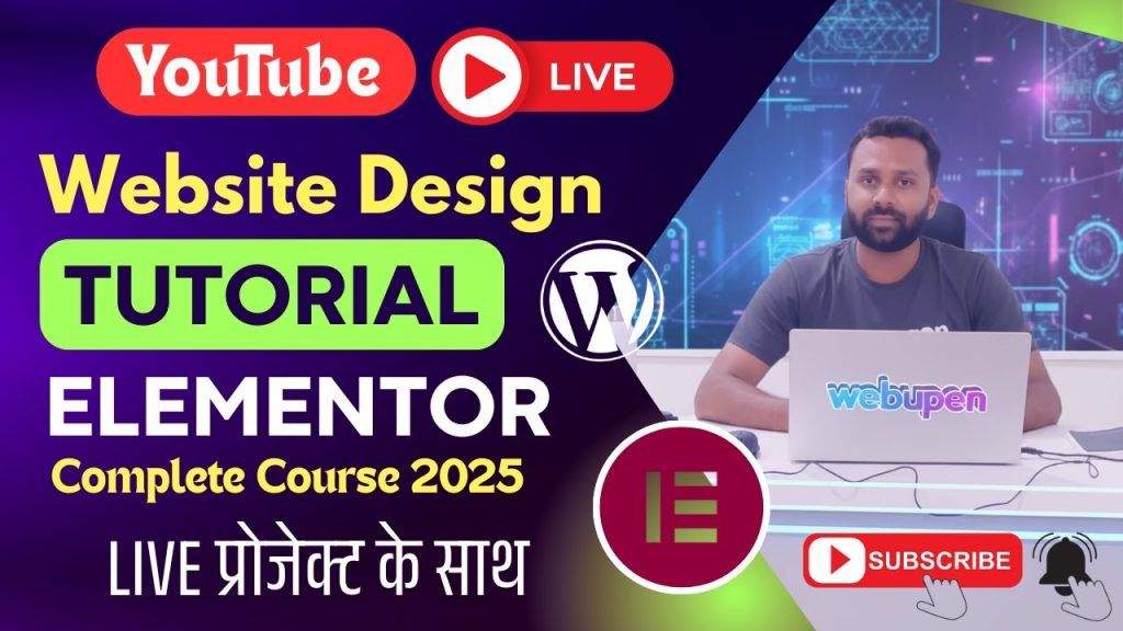 The BEST Elementor Tutorial 2025 | WordPress Website Design Full Course ...