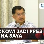 Jusuf Kalla Singgung soal Perannya di Karir Politik Jokowi