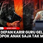 Masa Depan Karir Guru di Indonesia Gelap, Beli Popok Anak Saja Tak Mampu