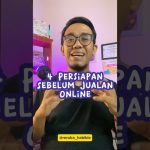 4 PERSIAPAN JUALAN ONLINE