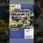 *LOWONGAN MEKANIK* Dibutuhkan mekanik untuk bengkel sepeda motor #lowongankerja #mekanik