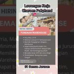 Lowongan Kerja S1 Semua Jurusan Untuk Pria