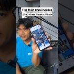 Tips Main Brutal Upload 15-30 Video Tiktok Affiliate Perhari #affiliatepemula #tiktokaffiliate