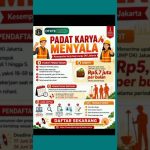 CARA DAFTAR LOWONGAN KERJA PADAT KARYA DKI JAKARTA#shorts