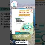 Lowongan Kerja Surabaya Jawa Timur & Sekitarnya (Selengkapnya Cek Deskripsi)