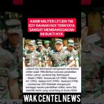 KARIR MILITER LETJEN TNI EDY RAHMAYADI TERNYATA SANGAT MEMBANGGAKAN INI BUKTI NYA #shortsvideo